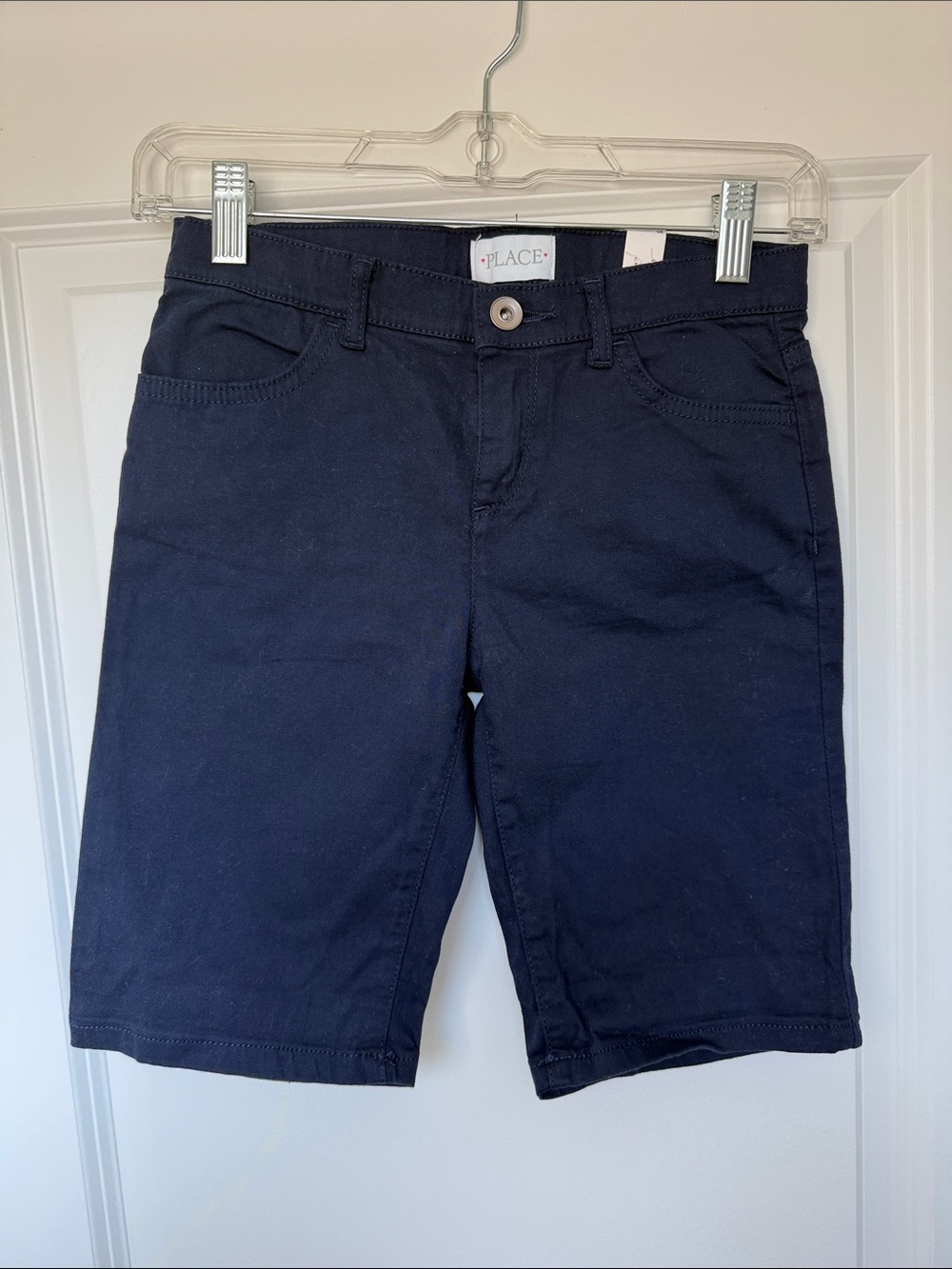 NWT Place Navy Blue Girls' Bermuda Shorts SIZE 10